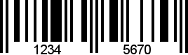 Mobile coupon barcodes in EAN8 format