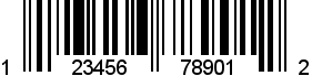 Mobile coupon barcodes in UPC-A format